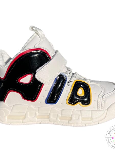 Adidași băieți Alejandro albi