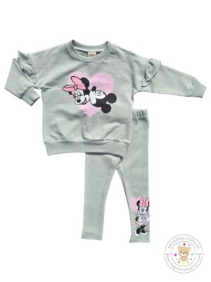 Costum fete Love Minnie verde