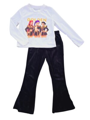 Costum fete Huntrix Golden