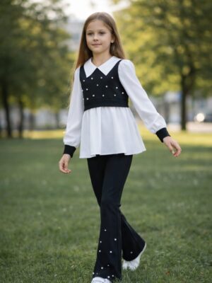 Costum fete Ina negru