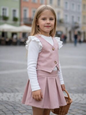 Costum fete Larisa roz