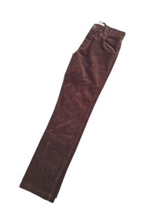 Pantaloni băieți din raiat maro