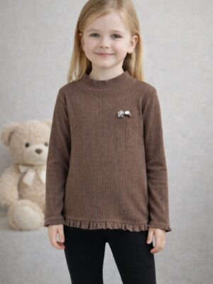 Bluză fete Heaven maro