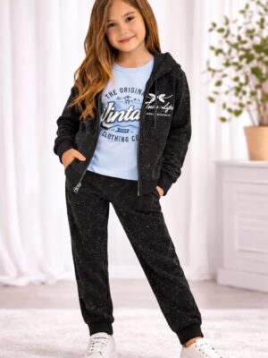 Trening fete Vintage negru