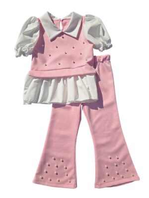 Costum fete Irina roz