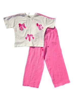 Costum fete Merlin roz