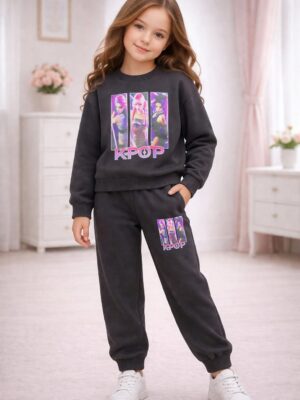 Trening fete KPop-Huntrix negru