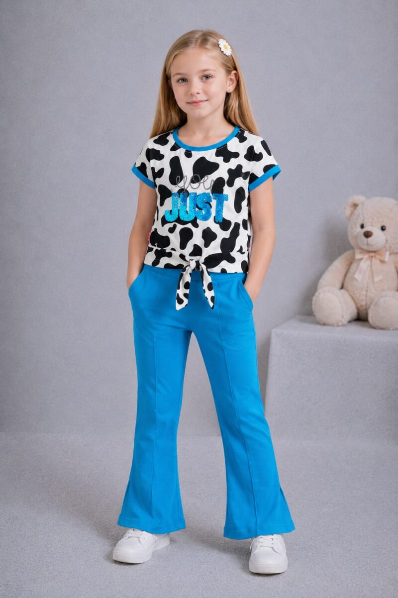 Costum fete Just you bleu 3