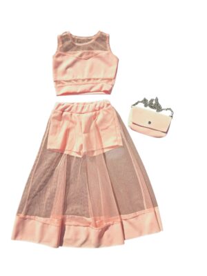Costum fete Otis roz