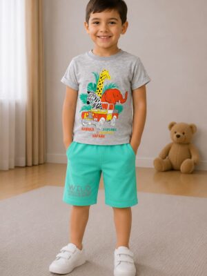 Costum băieți Safari