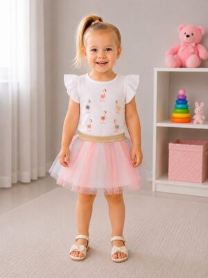 Costum fete Flamingo