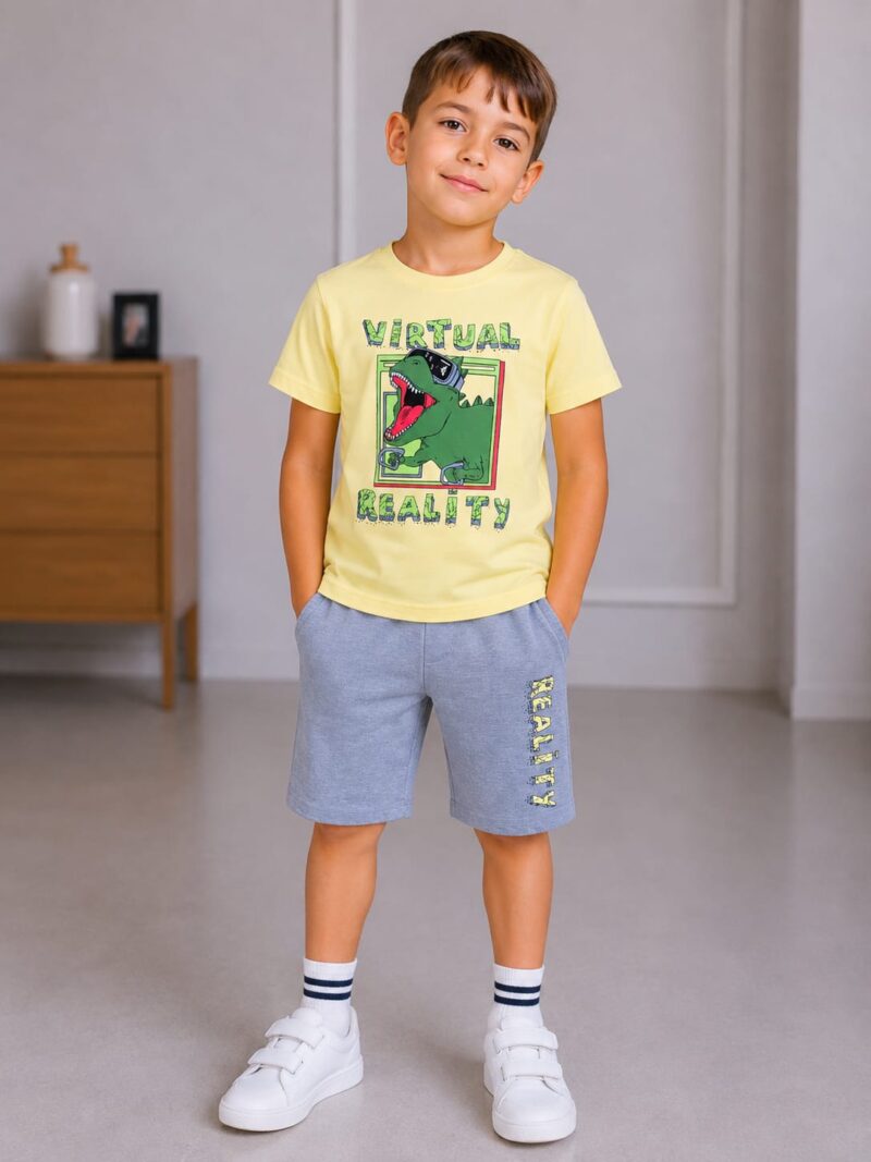 Costum băieți Virtual Dino 3