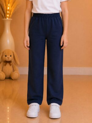 Pantaloni fete Iustina bleumarin
