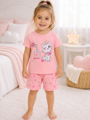 Pijama fete Flower