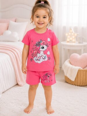 Pijama fete Happy Unicorn