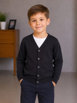 Pulover băieți Benedict negru
