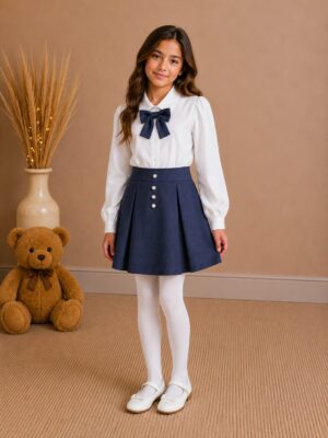 Rochiță Aida bleumarin