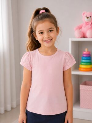 Tricou Saidi roz