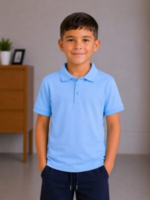 Tricou băieți Javier bleu