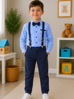 Costum băieți Oracle bleu