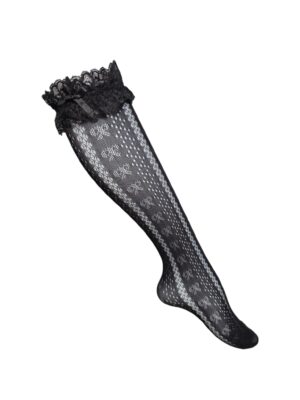 Șosete lycra 3/4 Ofelia negre 5-14 ani