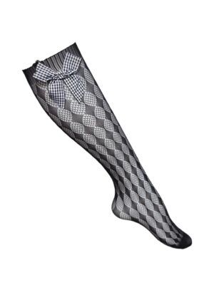 Șosete lycra 3/4 Soli negru 5-14 ani