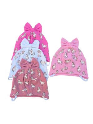 Căciulă fete Baby unicorn 0-6 luni