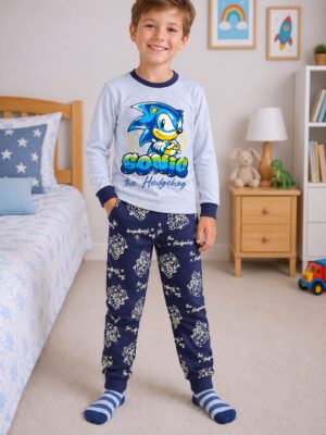 Pijama băieți Sonic
